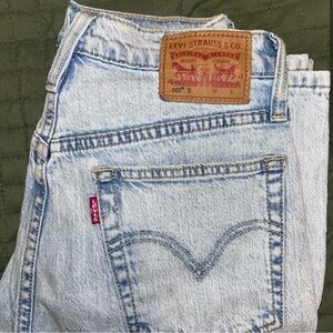 Levi's Wedgie Cut 501 jeans